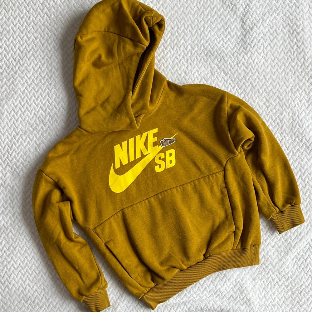 Nike Kids  SB Golden Yellow Hoodie